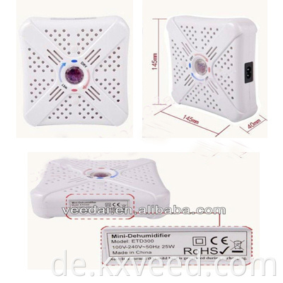 Dehumifikator/Feuchtigkeitsabsorber/erneuerbarer Mini -Entfeuchter